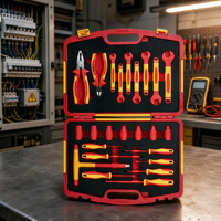 Jeu de clés à douille isolées pour électricien, certifié VDE 1000V, double isolation, poignée ergonomique antidérapante
