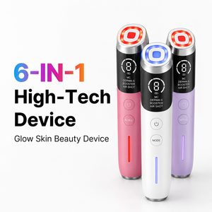 เครื่องมือความงามสำหรับใช้ในบ้านแบบปรับแต่งได้เต็มรูปแบบ AGE-R BOOSTER PRO ช่วยลดเลือนริ้วรอย ยก<span class=keywords><strong>กระชับ</strong></span>ผิวหน้า ลดริ้วรอยบริเวณคอ และนวดหน้า - Product Image 1