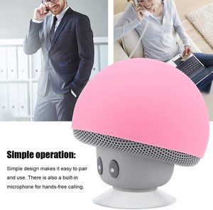 2025 gran oferta <span class=keywords><strong>Mini</strong></span> hongo portátil inalámbrico BT altavoz al aire libre caja de fiesta con construcción de plástico y fuente de alimentación de batería - Product Image 4