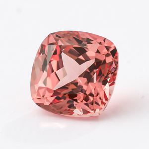 Zafiro Cultivado en Laboratorio Goldleaf, Forma Cojín, Gema Suelta, Zafiro de Color Loto Rojo de Alta Calidad para Joyería - Product Image 5
