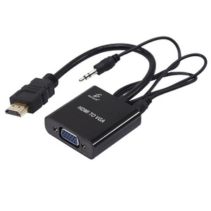Convertidor ELE-GATE HDMI a VGA con adaptador de audio para pantalla de monitor - Product Image 3