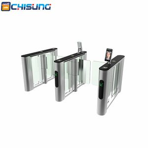 Chisung sang trọng điện tử NFC RFID thẻ truy cập tự động baffle cổng cho người đi bộ tốc độ turnstile - Product Image 3