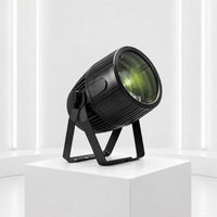 Projecteur LED COB Zoom RGBW 4-en-1 200W, contrôlé par DMX512, étanche IP65, pour éclairage de scène