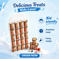 Crema de Chocolate Dulce para Mojar, 10g, Palitos de Galleta, Snack en Dos Compartimentos, Mini OEM, Certificado Halal, Directo de Fábrica, Recuerdo para Fiestas Infantiles