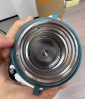 Botol Minum Termos Ramah Lingkungan Lucu Laris Manis dengan Sedotan untuk Anak-Anak