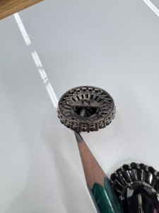 Chanceux 24mm LKBN-006 Zircon Cristal Bouton Rond Strass Bouton Écologique <span class=keywords><strong>Brillant</strong></span> Zircon Bouton pour Robe Manteau <span class=keywords><strong>Pull</strong></span> - Product Image 4