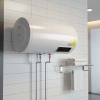 Interface conviviale, haute qualité, fonctionnalités de contrôle à distance automatiques et fluides, chauffe-eau solaire électrique 80L en acier inoxydable