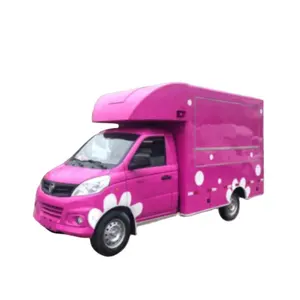 Toko Bus truk makanan seluler murah di roda Restoran Dapur untuk dijual Eropa