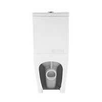 Ensemble WC deux pièces avec siphon en P, double chasse, en céramique, pour projets hôteliers, économie d'eau, moderne, vente en gros