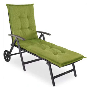 Coussin de chaise longue en mousse 190x60cm <span class=keywords><strong>extra</strong></span> épais 9cm imperméable résistant aux UV pour chaise longue de <span class=keywords><strong>jardin</strong></span> - Product Image 4