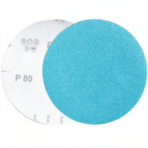 Discos de Lijado Resistentes con Velcro P80 de 150 mm para Acabado de Madera y Metal - Product Image 2