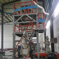 Machine de moulage par extrusion-soufflage de PVC de feuille thermoplastique utilisée formant la pompe de vis de noyau moteur boîte de vitesse PLC panneau extrudeuse