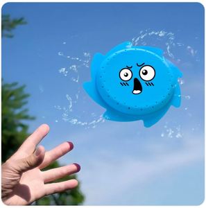 Disques de jeu aquatiques en silicone pour l'été, jouets de projection d'eau, absorption d'eau, jeu de plein air pour pelouse et plage, disques volants pour enfants et adultes - Product Image 6