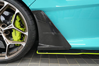 Kit carrosserie en fibre de carbone sèche pour Lamborghini Revuelto, comprenant : lèvre avant, jupes latérales, diffuseur, spoiler et cache-moteur (compatible OEM Revuelto)