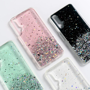 Di lusso Gradiente di Scintillio TPU Trasparente Epossidica Stella Della Copertura Del <span class=keywords><strong>Telefono</strong></span> <span class=keywords><strong>Per</strong></span> <span class=keywords><strong>Huawei</strong></span> <span class=keywords><strong>P30</strong></span> pro - Product Image 1