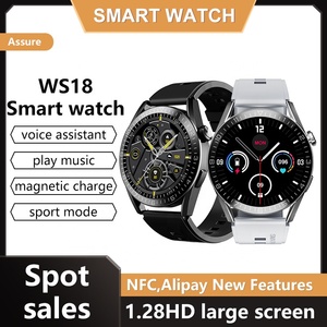 Ws18 Tracker Heart Rate Monitor huyết áp Smartwatch Hombre thời trang thông minh đồng hồ với Google <span class=keywords><strong>Pay</strong></span> và Wifi và Sim thẻ 4 gam - Product Image 6