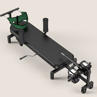 Table d'inversion électrique commerciale pour traction vertébrale, avec cadre en acier, équipement de fitness pour étirement cervical, lombaire et des jambes