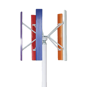 Hot Sale 5000W Vertical Wind With 3 Blades Height 4200MM for Home Use H530-5kW 5000W Wind <b>Generator</b> for Home H530-5kW - Product Image 4