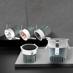 Foco antideslumbrante para el hogar 4 pulgadas CRI 97 COB empotrado <span class=keywords><strong>Dali</strong></span> atenuación techo Led foco Trimless Downlight - Product Image 1