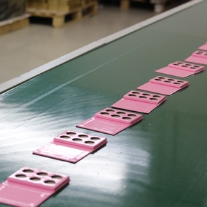 Boîte d'emballage de palette de pigments de fard à paupières en papier personnalisé 6 Pan rose Tacl gratuit vide maquillage beauté cosmétiques - Product Image 2