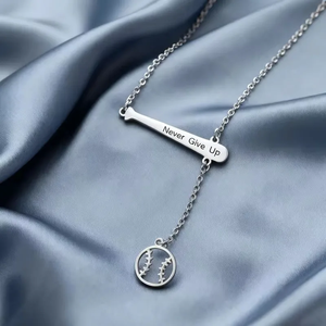 Collar con Colgante Deportivo de Acero Inoxidable 304 para Mujer, Estilo Béisbol y Golf, Joyería, Accesorio de Regalo Perfecto - Product Image 3