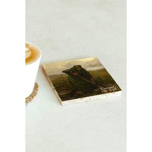 Juego de Posavasos Individuales de la Serie Vincent Van Gogh, Diseño Cuadrado 98, para Regalo Empresarial o Promocional - Product Image 2