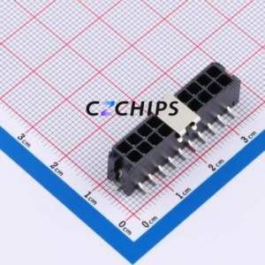 WB5557L-200C-0W Wire-to-Board Pin Header SMD,P=3mm Connector 2x10P 3mm Vertical Mount Micro-Fit (MX 3.0) - Product Image 1