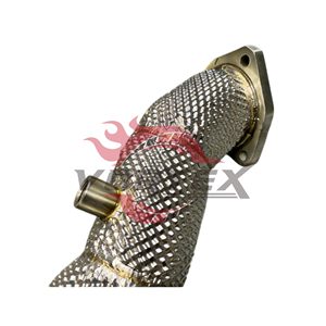 Collecteur d'échappement haute performance Vortex pour Audi SQ7 SQ8 RSQ8 4.0T V8 en acier inoxydable - Product Image 3