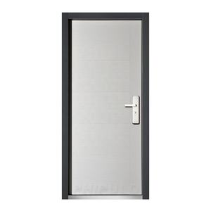 Phipulo Vintage Puerta <span class=keywords><strong>de</strong></span> <span class=keywords><strong>acero</strong></span> Acabado desgastado para casas <span class=keywords><strong>de</strong></span> estilo cabaña Puerta <span class=keywords><strong>de</strong></span> seguridad antirrobo - Product Image 5