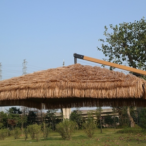 2025 usine Offre Spéciale mobilier d'extérieur moderne plage jardin Patio chaume paille <span class=keywords><strong>parapluie</strong></span> pour hôtel Restaurant piscine - Product Image 4