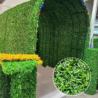Grillage de clôture en aiguilles de pin de haute qualité pour l'extérieur, écran d'intimité, simulation / décoration de balcon, plantes artificielles, verdure