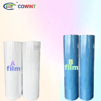 Cowint dtf uv transferts d'encre noël autocollant en métal marquage à chaud feuille de transfert de chaleur film feuille étiquette uv dtf autocollant pour tasses