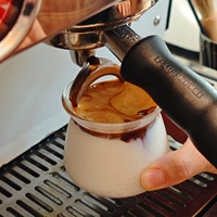 Carafe à café à large ouverture avec extrémité fermée, en verre borosilicate haute résistance, infuseur à thé, tasse à café soufflée à la main