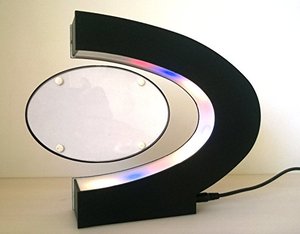 Marco de foto en forma de C Maglev levitación marco con LED luz hogar luz decorativa - Product Image 5