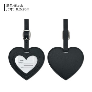 IStapromo Gifts Wholesale Soft Eco-Friendly Water Resistant PU Leather Luggage Tag Portable Travel Baggage Boarding Tag - Product Image 5