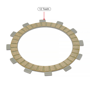 Kit de 11 Pièces de Plaquettes de Friction d'Embrayage en Papier pour Moto, Disques en Acier pour Hyosung GV300S <span class=keywords><strong>GV</strong></span> 300 <span class=keywords><strong>S</strong></span> GV300 300S - Product Image 5