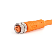 Personalizado impermeable IP 67 IP 68 Circular M8 2 3 4 5 6 8 12 17 Pin a extremo abierto moldeado CAN BUS Cable conector del sensor