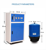 Prix de gros 1200 gallons Filtre à eau RO commercial haute capacité Système d'osmose inverse à 5 étages pour l'eau potable pour usage de bureau