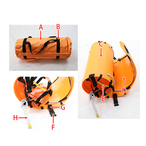 Tandu Plastik Pvc Penyelamatan Darurat, Alat Perenggang Penyelamatan Keselamatan - Product Image 4