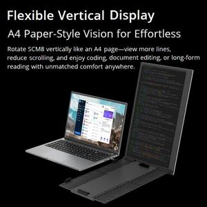 Moniteur portable ultra-fin LCD Slim Blackview SCM8 15,3 <span class=keywords><strong>pouces</strong></span> avec support pour extension d'écran d'ordinateur portable - Product Image 4
