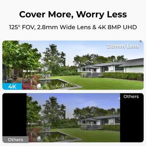 กล้องวงจรปิด Reolink 4K PoE รุ่น IK10 ป้องกันการทุบทำลาย กล้องทรงป้อมปืน 8MP ตรวจจับคน/ยานพาหนะ/สัตว์เลี้ยง ภาพสีกลางคืน กล้อง IP รุ่น P337 - Product Image 2