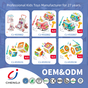 Autobús <span class=keywords><strong>de</strong></span> Juguete Multifuncional Chengji con Actividades <span class=keywords><strong>de</strong></span> Emparejamiento <span class=keywords><strong>de</strong></span> Formas, Música, Pesca y <span class=keywords><strong>Piano</strong></span> para Educación Temprana - Product Image 4