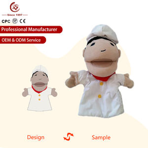 Marioneta <span class=keywords><strong>de</strong></span> mano <span class=keywords><strong>de</strong></span> mapache <span class=keywords><strong>de</strong></span> zorro <span class=keywords><strong>de</strong></span> <span class=keywords><strong>caballo</strong></span> <span class=keywords><strong>de</strong></span> peluche supersuave unisex personalizada con diseño bordado y relleno <span class=keywords><strong>de</strong></span> algodón PP - Product Image 5