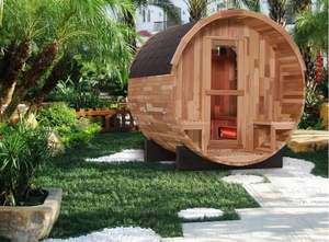 Thick And Soft <strong>Sauna</strong> Hemlock Solid <strong>Sauna</strong> Hot Selling Outdoor Far Infrared <strong>Sauna</strong> Premium Hemlock Modern Electric <strong>Sauna</strong> Room - Product Image 2