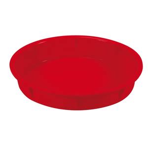 Moule rond en silicone rouge pour friteuse à air 21,5x3,8 cm, compatible lave-vaisselle et four, non toxique, résistant à la chaleur - Product Image 1