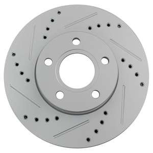 Kustom rem cakram otomatis rotor asli 17, 18, 19 - inch rem untuk VW Mk5 Mk6 Mk7 - Product Image 4