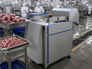 Machine automatique à <span class=keywords><strong>découper</strong></span> la viande en cubes, pour <span class=keywords><strong>poulet</strong></span> <span class=keywords><strong>entier</strong></span>, blocs congelés, prix compétitif - Product Image 5