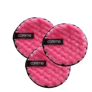 Tampon de nettoyage rond en <span class=keywords><strong>coton</strong></span> biologique, en Fiber de bambou, épais, rose, démaquillant, <span class=keywords><strong>prix</strong></span> d'usine - Product Image 2