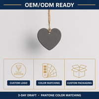 Diffuseur d'arômes en céramique personnalisé, plaque en céramique parfumée OEM ODM, forme et taille du logo personnalisées