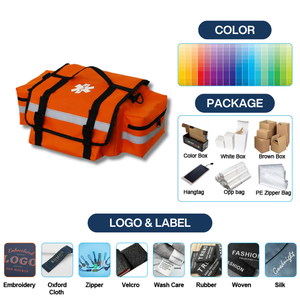 Mydays Outdoor Professionele Lege Reflecterende Grote Medic First Responder <span class=keywords><strong>Trauma</strong></span> Plunjezak Met Schouderband <span class=keywords><strong>Emt</strong></span> Tas - Product Image 2